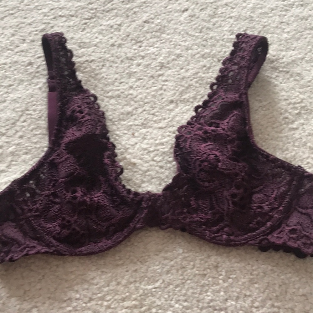 Aerie Plum bralette